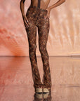 Pantalone Supernova Microrete Tigrato