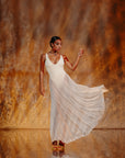 Dress Tatel Bianco