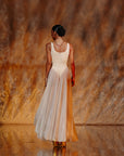 Dress Tatel Bianco