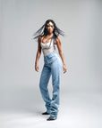 Jeans Long Icon Sky