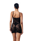 Mini Dress Ferretto Cut Out Pizzo