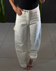 Denim White Shine