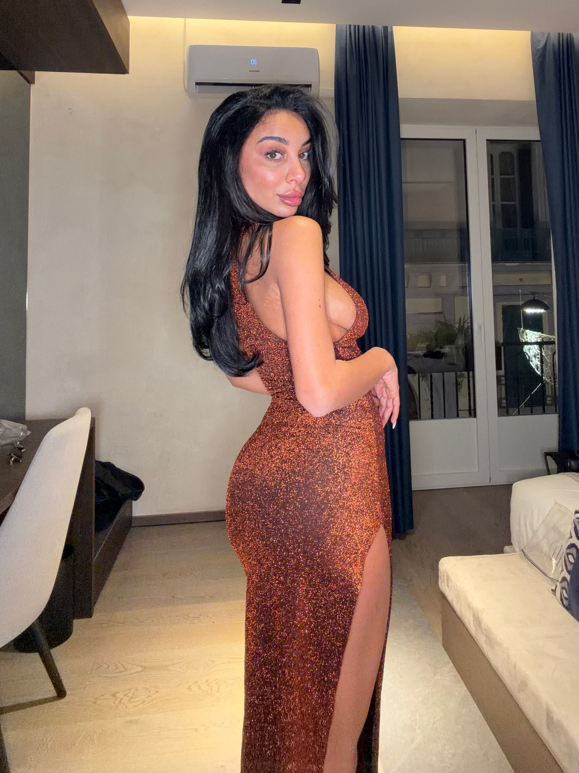 Dress kendwa Glitter