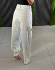 Denim White Shine