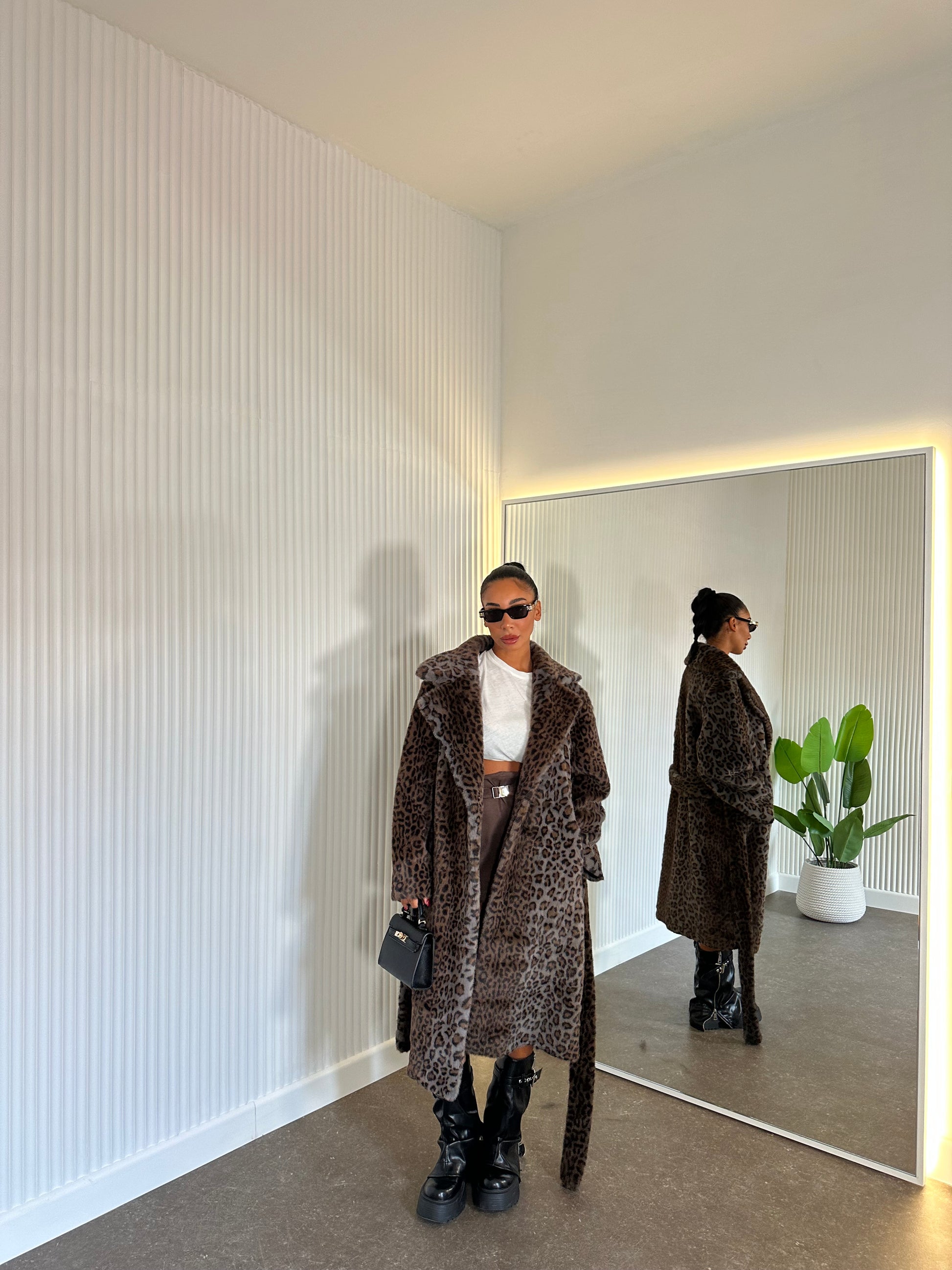 Coat animalier by Lumina