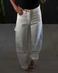 Denim White Shine