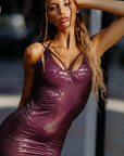 Mini Dress Metallic