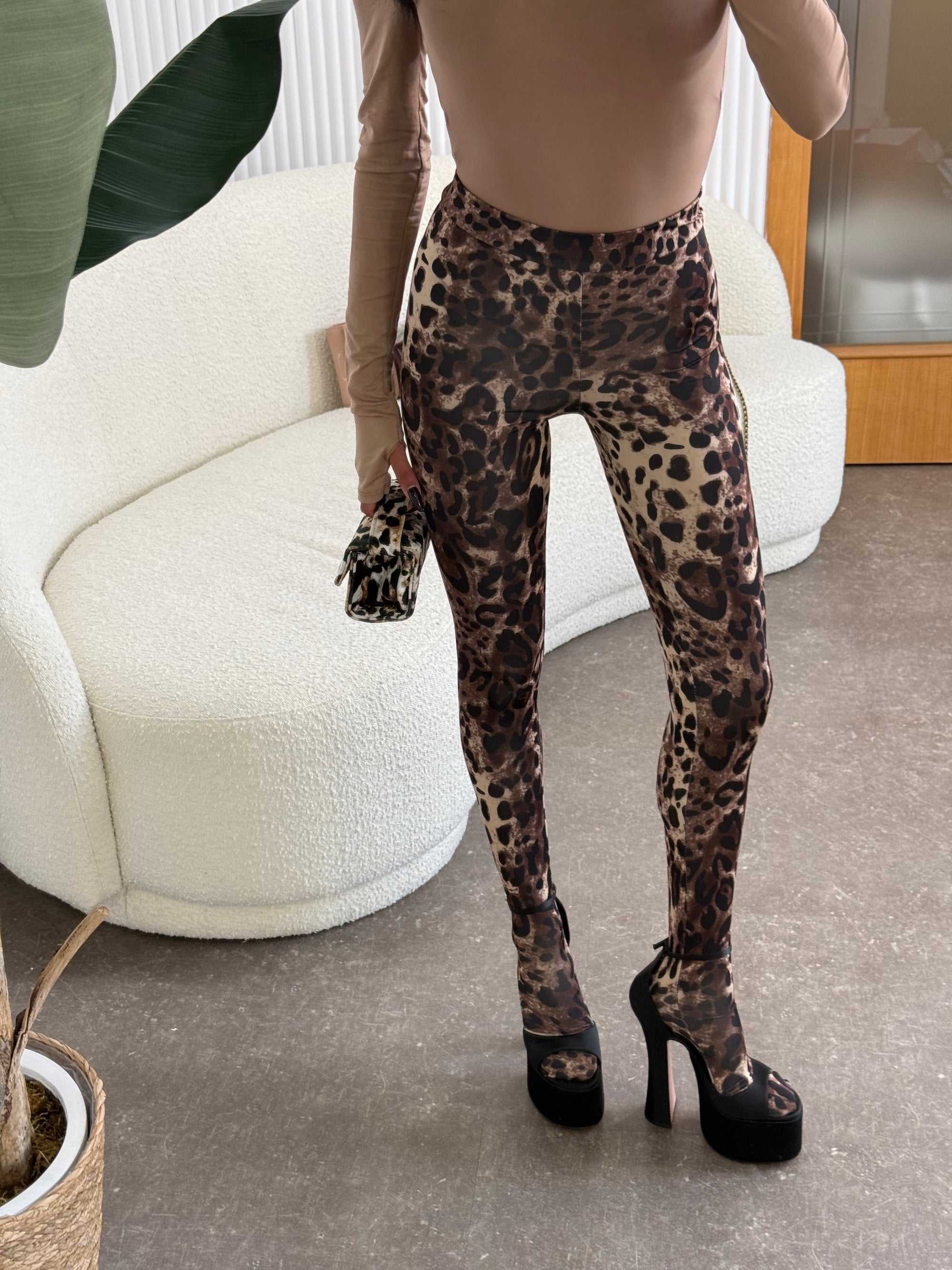 Leggings animalier