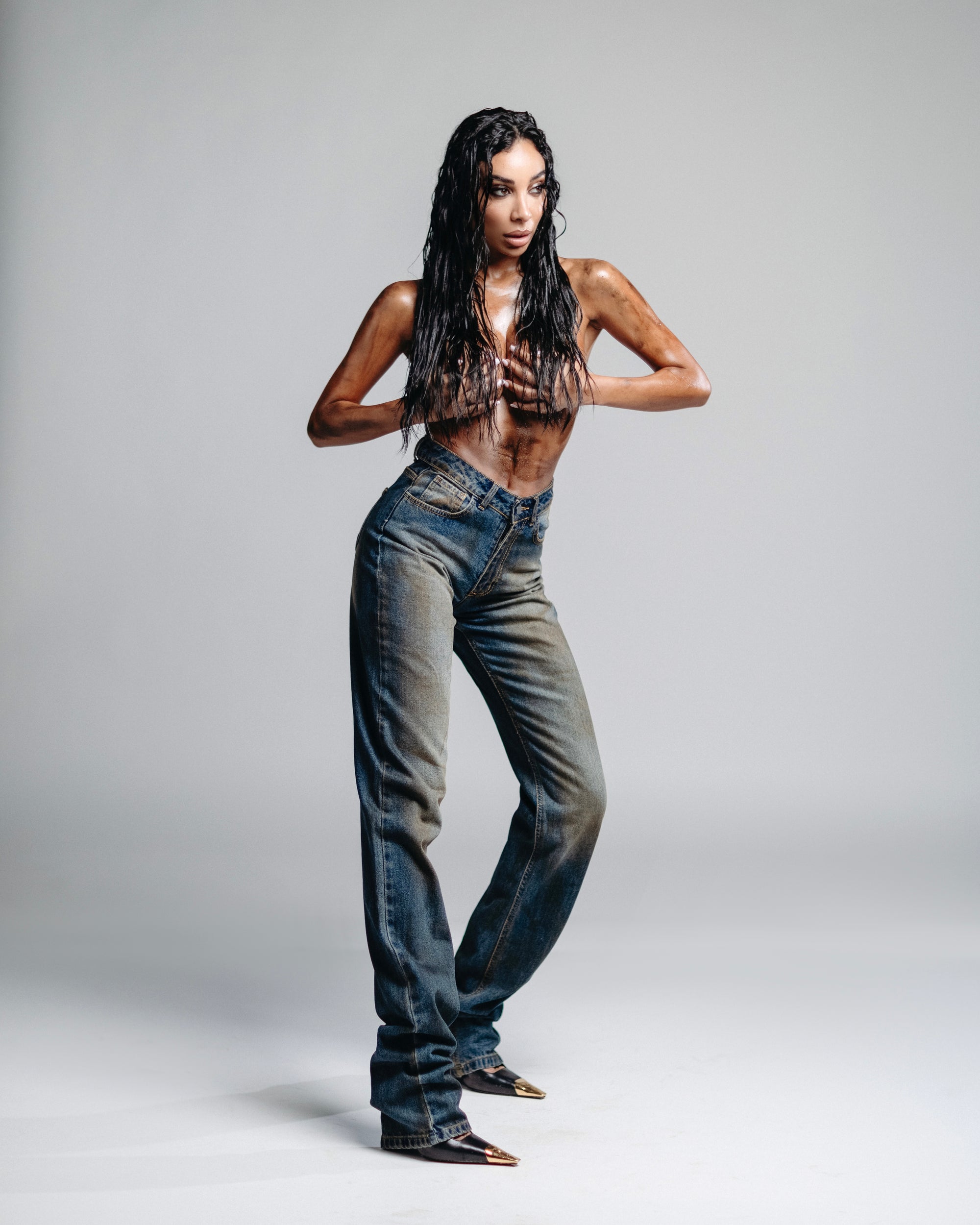 Long Icon Earth Jeans