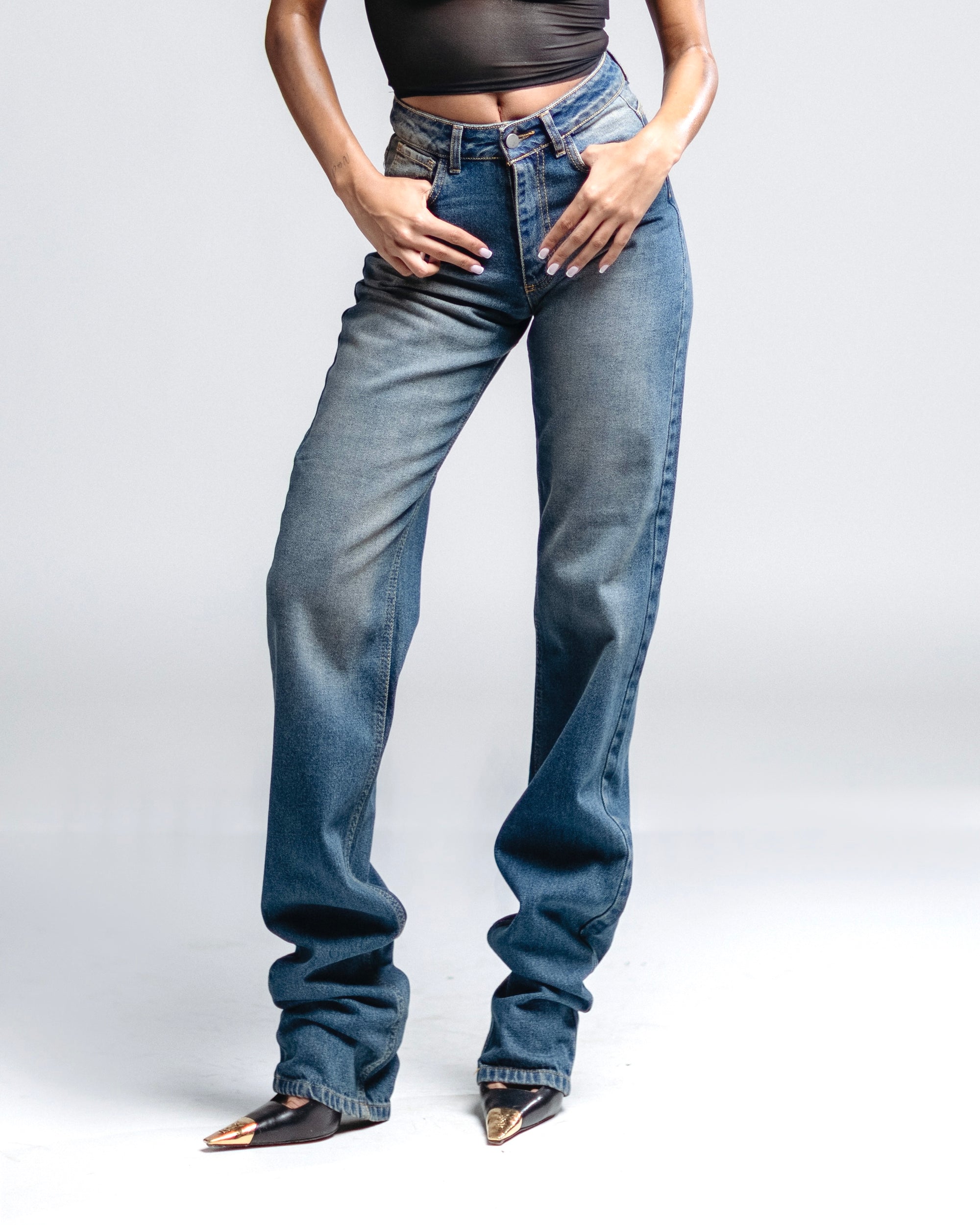 Jeans Long Icon Ocean