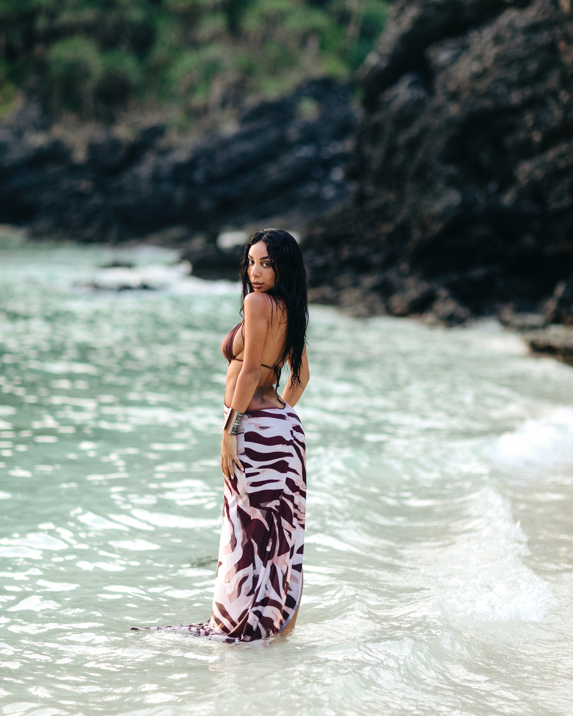 Dress Triangle Zebra