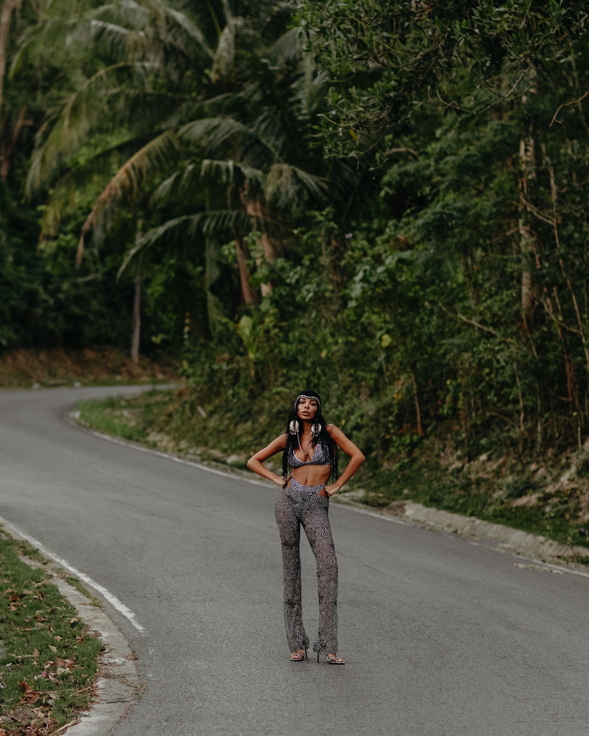 Micro-mesh Trousers