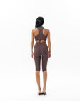 Leggings Capri - Marrone