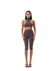 Leggings Capri - Marrone