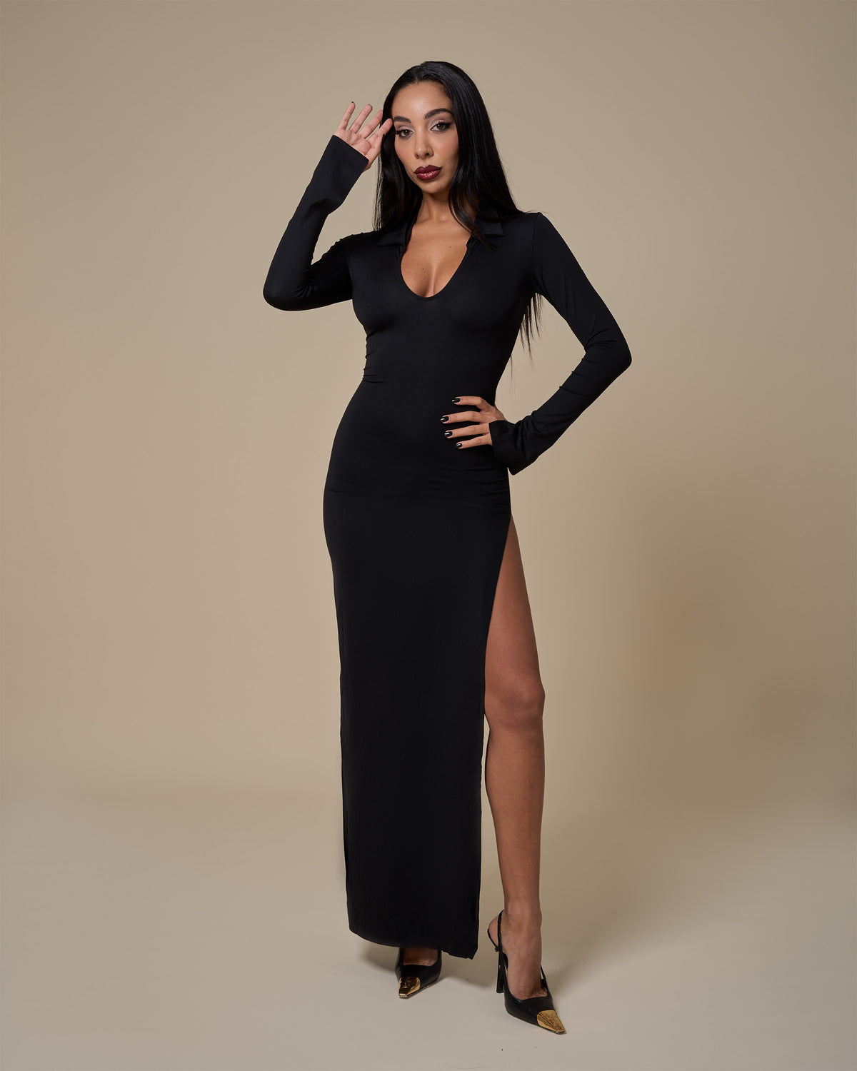 Dress Camicia - Nero